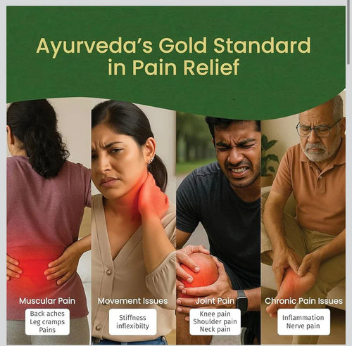 Herbal Pain Relief and Massage Smoke Oil
