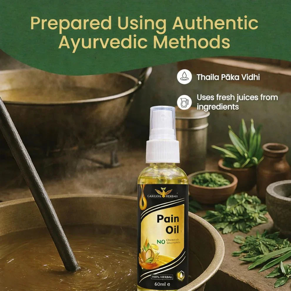 Herbal Pain Relief and Massage Smoke Oil