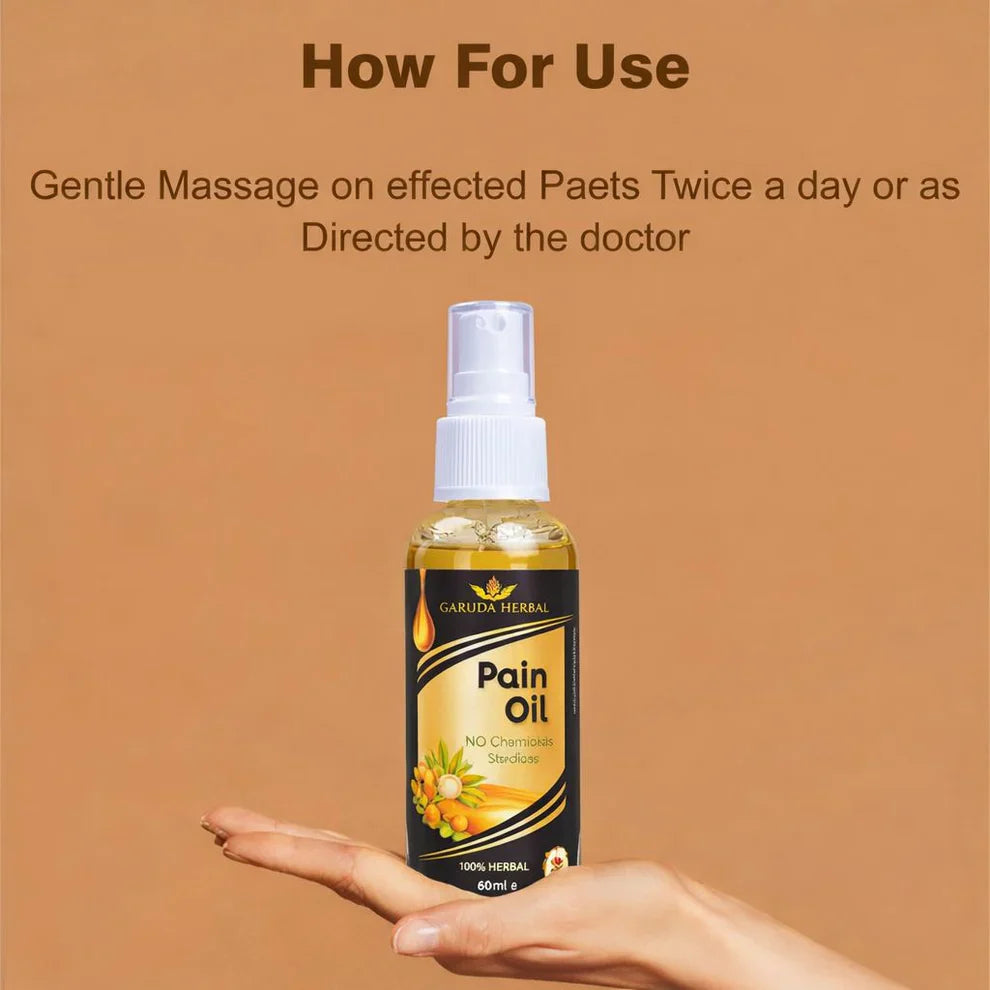 Herbal Pain Relief and Massage Smoke Oil